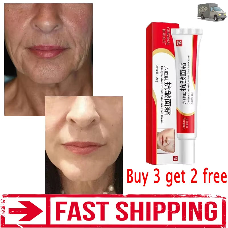 Instant Wrinkle Remover Face Cream anti Aging Firming Lifting Fade Fine Lines Whitening Moisturizing Brighten Tighten Skin Care