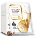 10Pcs Snail Moisturizing Face Mask Replenishment Oil Control Tender Face Sheet Masks Facial Mask Skin Care Korean Cosmetics