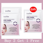Collagen anti Wrinkle Facial Mask anti Aging Fade Fine Lines Firm Skin Moisturizing Brightening Smooth Skincare Korean Cosmetics