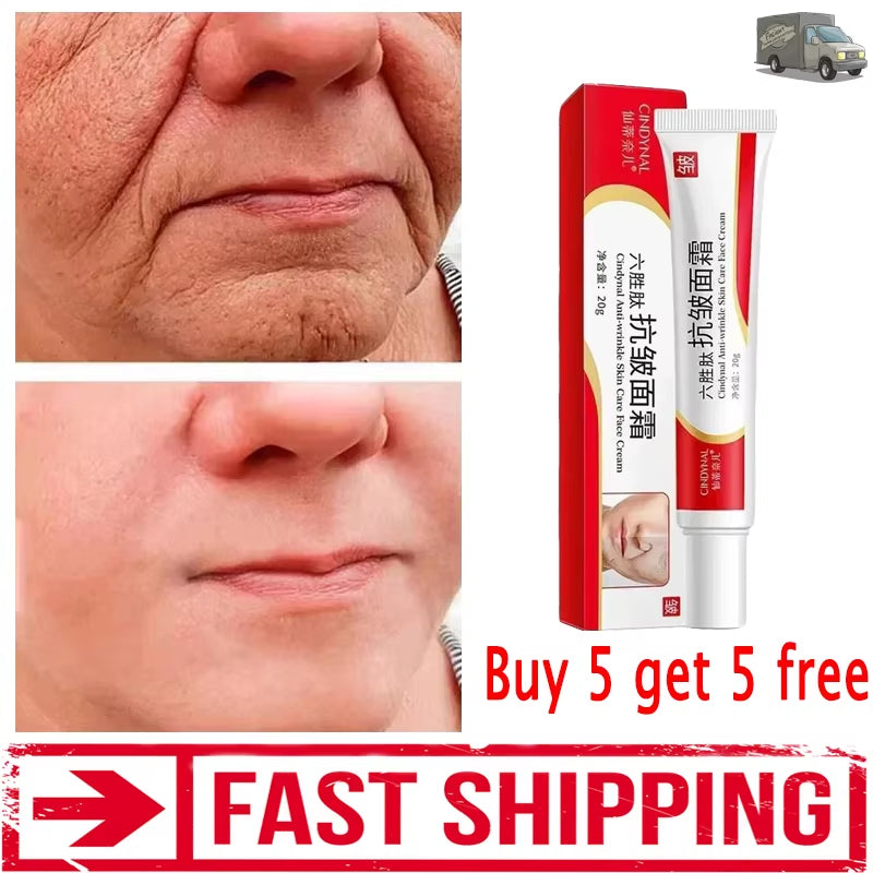 Instant Wrinkle Remover Face Cream anti Aging Firming Lifting Fade Fine Lines Whitening Moisturizing Brighten Tighten Skin Care