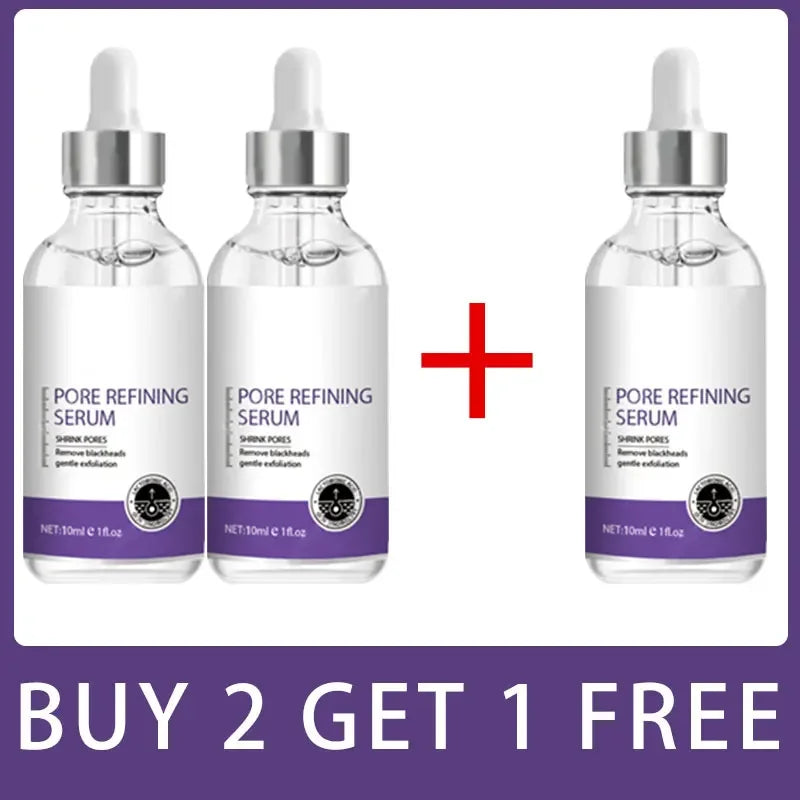 Pore Shrinking Serum Face Removing Large Pores Tightening Facial Pore Minimizing Essence Skin Care Beauty Firm Skin