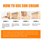 Sunscreen Spf 90 Whitening Sun Cream for Face Body Oil-Control Bleaching Face Moisturizer Sunblock Skin Protective Cream