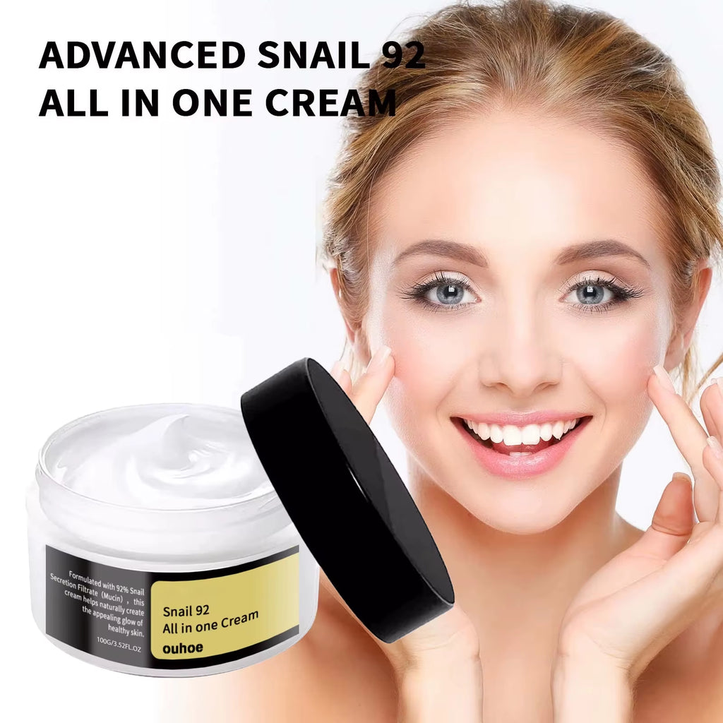 Snail anti Aging Serum Cream Collagen Advanced Moisturizing Firming Tightening Fade Fine Lines Shrink Pores Smooth Skin Care