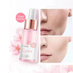 Sakura Whitening Face Serum anti Aging Fade Fine Lines Tighten Pores Improve Melanin Pigment Dull Moisturizer Brighten Skin Care