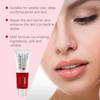 Collagen Peel off Mask with Application Brush anti Wrinkle Firming Hydrating Easy Peel All Skin Types Non Irritating Clean