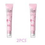 Sakura Anti- Wrinkle Eye Cream with Roller Ball Quick Drying Hydrating Hyaluronic Acid Refreshing Eye Serum 15Ml