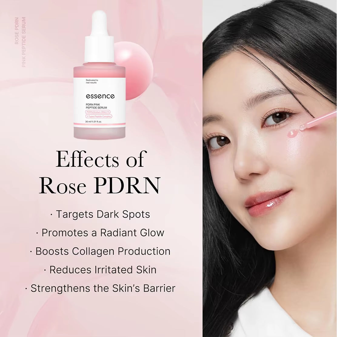 PDRN PINK PEPTLDE SERUM Pink Peptide Collagen Facial Hydrating Moisturizing