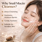 Snail Mucin™ Gel Cleanser – Gentle Hydrating Barrier Repair Cleanse 150ml