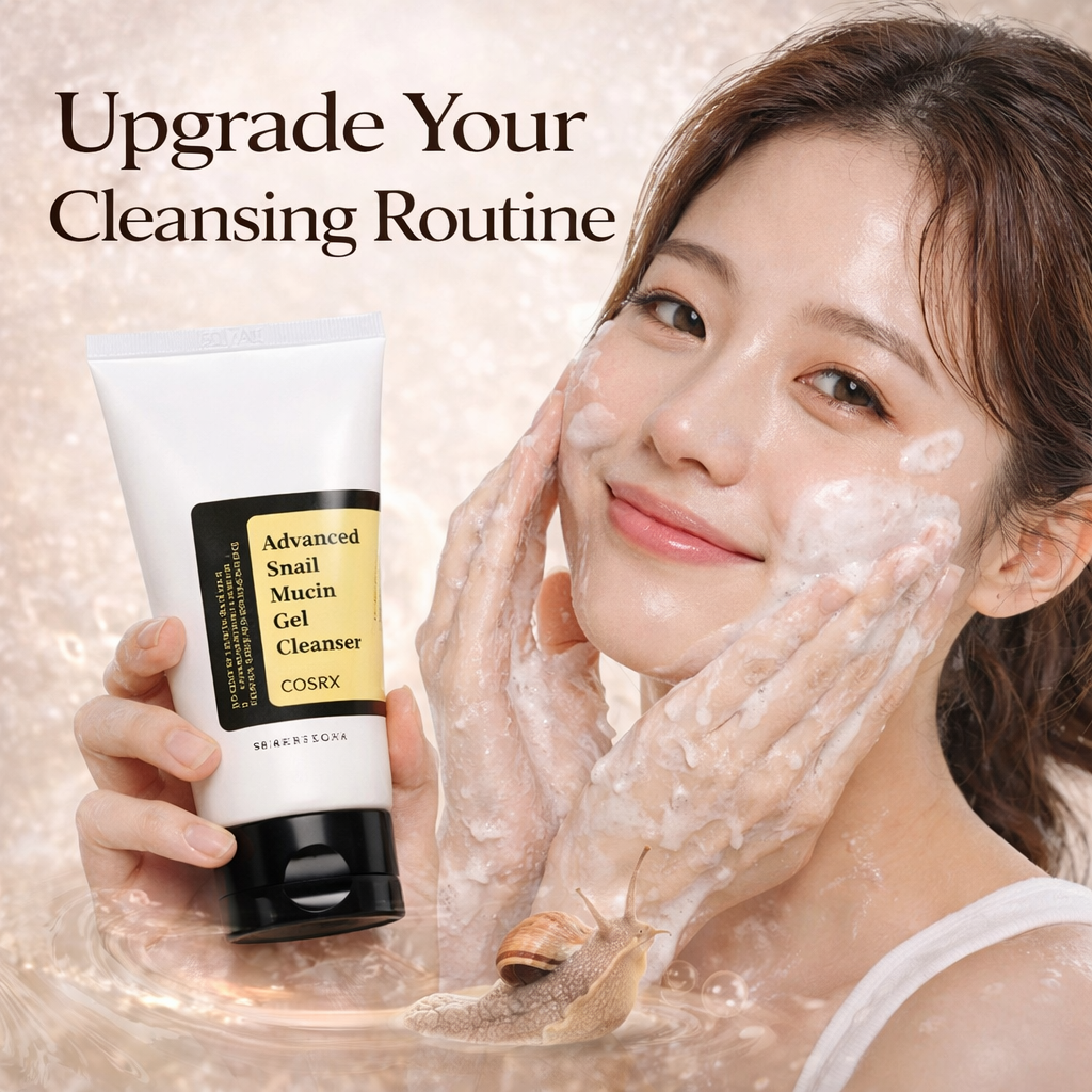 Snail Mucin™ Gel Cleanser – Gentle Hydrating Barrier Repair Cleanse 150ml