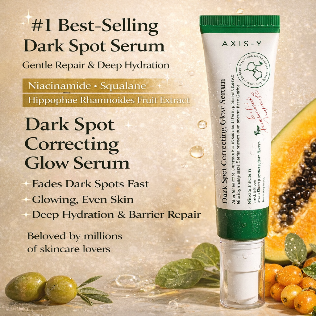 AXIS-Y™ Dark Spot Correcting Glow Serum – 5% Niacinamide Brightening Care