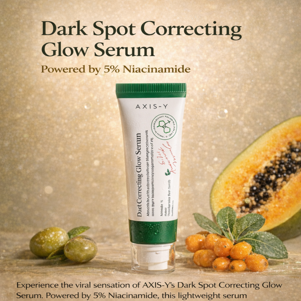 AXIS-Y™ Dark Spot Correcting Glow Serum – 5% Niacinamide Brightening Care