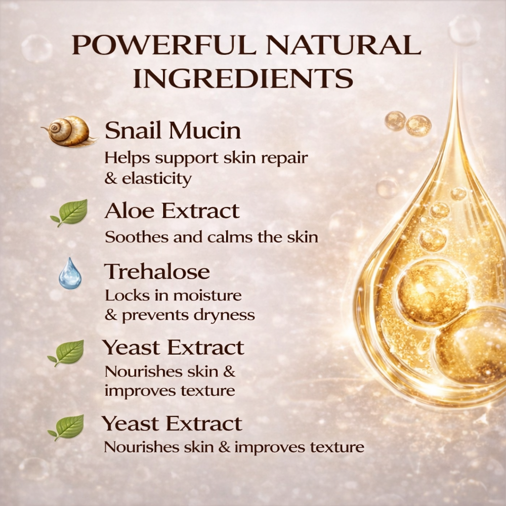 Snail Moisturizing Face Mask™ (10-Piece Set) Deep Hydration & Skin Repair Korean Skincare