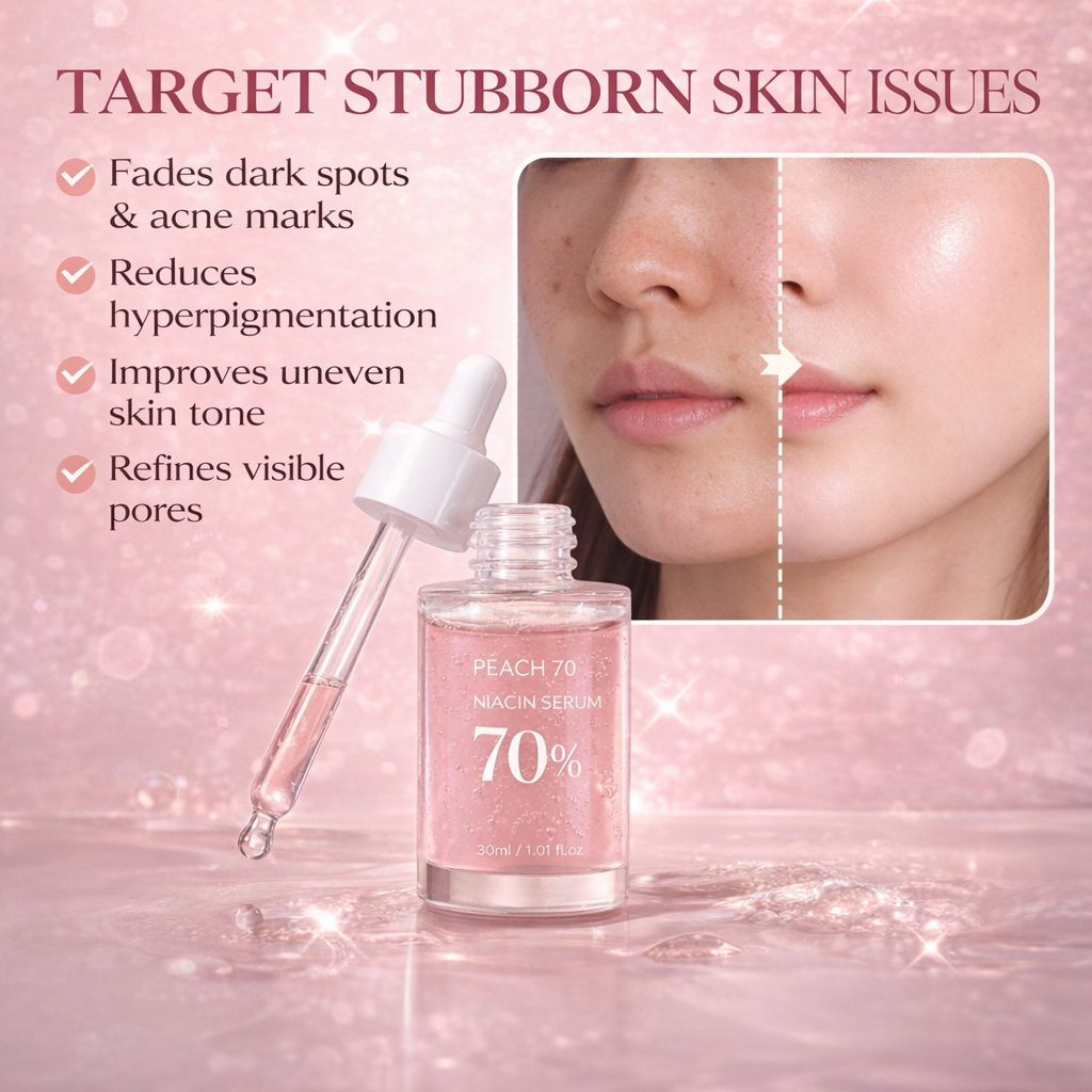 Niacinamide™ 10% Dark Spot Correcting Serum – Brightening & Pore Refining Korean Skincare 30ml