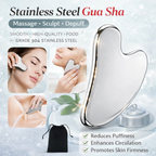 304 Stainless Steel Gua Sha Tool™ Face & Body Sculpting Massage Skincare Tool