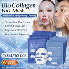 Bio Collagen™ Anti-Wrinkle Face Mask – Firming, Lifting & Brightening Korean Skincare