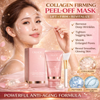 Ouhoe™ Collagen Peel-Off Face Mask with Brush – Hydrating & Firming Skincare