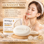 BIOAQUA™ White Rice Facial & Body Cleansing Soap – Gentle Brightening Care