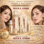 K-SECRET™ SEOUL 1988 Korean Skincare Essentials – Firming, Repair & Daily Care Collection