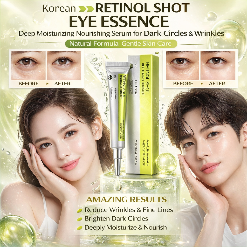 Retinol Shot™ Eye Essence – Dark Circle & Wrinkle Repair Korean Care