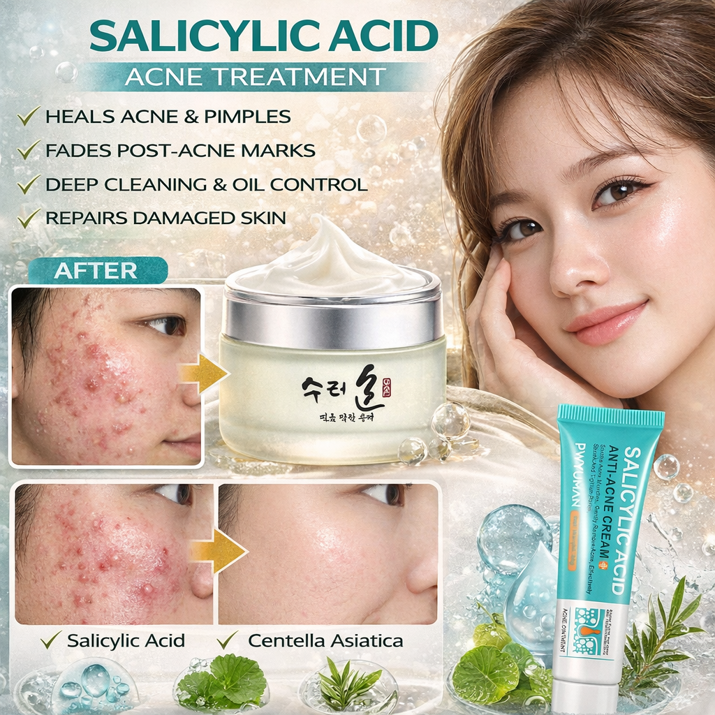 Salicylic Acid™ Acne Treatment Face Cream – Pore Cleansing & Oil Control Care