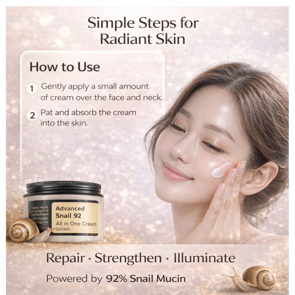 Advanced Snail Repair Cream 92%™ Barrier Recovery Moisturizer