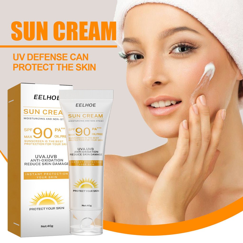 SPF 90 Whitening Sunscreen Cream – Oil Control Sunblock for Face & Body