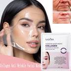 Collagen anti Wrinkle Facial Mask anti Aging Fade Fine Lines Firm Skin Moisturizing Brightening Smooth Skincare Korean Cosmetics