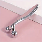 6-Piece Facial Cleansing Tool Set, Including a Stainless Steel Scraping Board, Ice Roller, Cloth Bag, Etc.