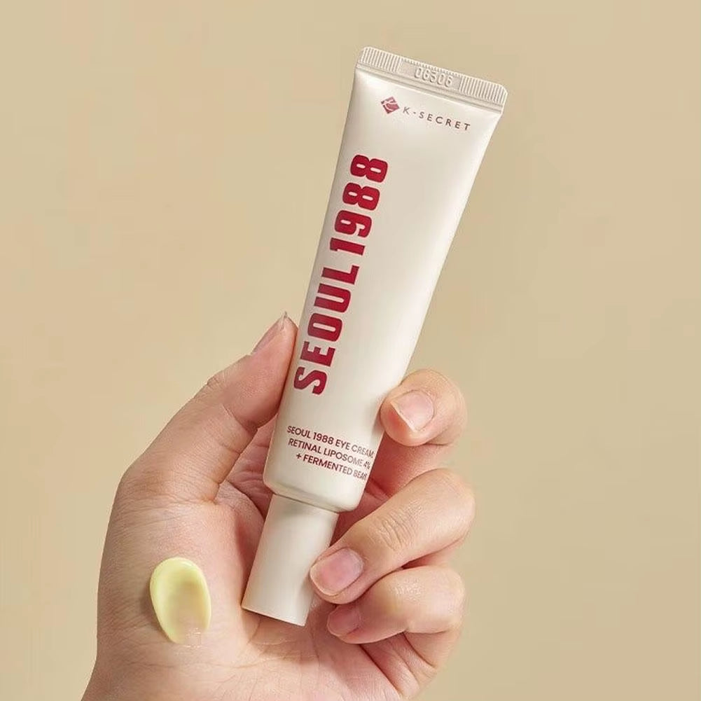 Original K-SECRET SEOUL 1988 Retinal Ginseng Niacinamide Firming Repair Essence, Retinol Eye Cream, Moisturizer Korean Skin Care