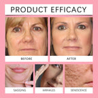 Collagen Peel off Mask with Application Brush anti Wrinkle Firming Hydrating Easy Peel All Skin Types Non Irritating Clean