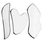 6-Piece Facial Cleansing Tool Set, Including a Stainless Steel Scraping Board, Ice Roller, Cloth Bag, Etc.