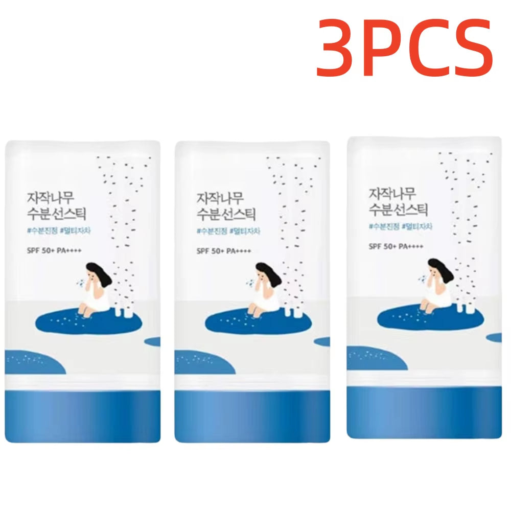 Hanchobit Birch Juice Eye Cream Moisturizing Sunscreen Stick Dark Circles Removal Remove Eye Bags Eye Balm Stick Birch Sap