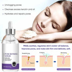 Pore Shrinking Serum Face Removing Large Pores Tightening Facial Pore Minimizing Essence Skin Care Beauty Firm Skin